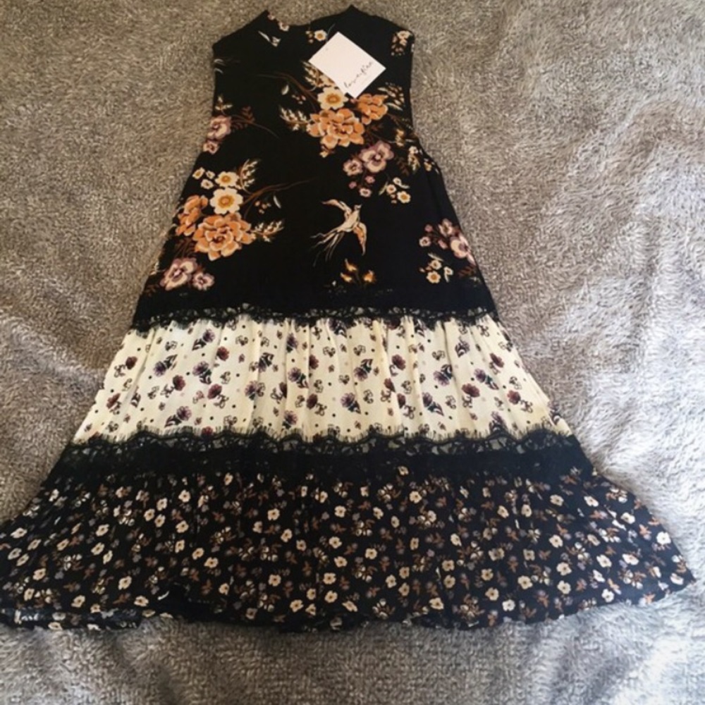 LOVE, FIRE Patterned Tank
